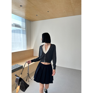 挂脖假两件针织 24秋冬新款 SOLSOL买手店 MANZANILLA设计师品牌