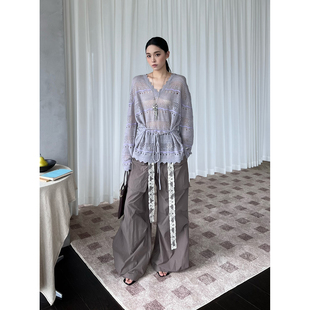 SHELLE ARTISTE 设计师品牌 25春夏新品 工装裤