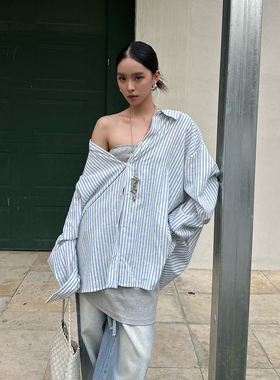 ANNAMOOER 设计师品牌 25秋冬新品宽松两件套衬衫裙SOLSOL买手店