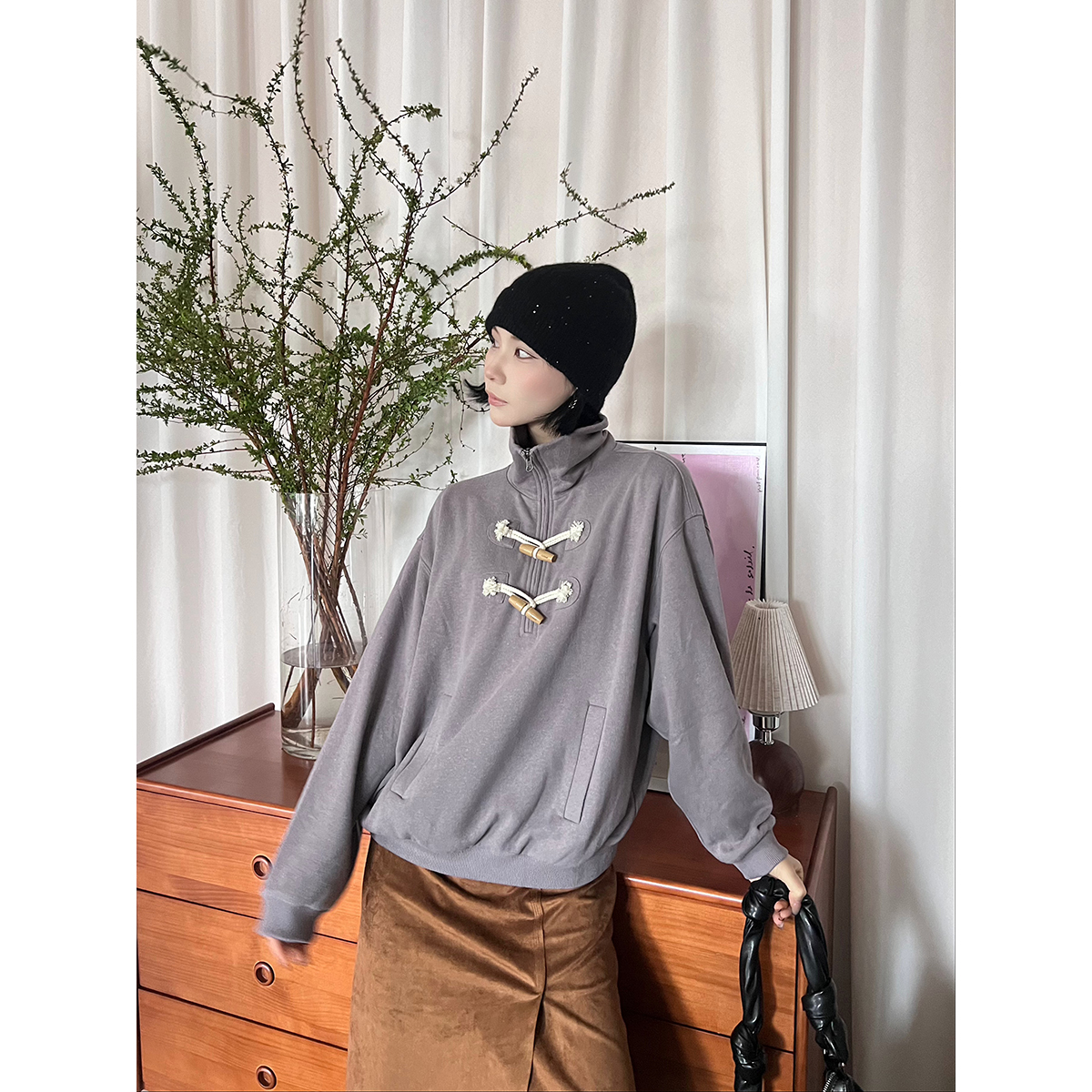 保暖COTEMP宽松休闲卫衣