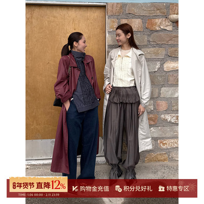 YCH可拆卸战壕休闲风衣