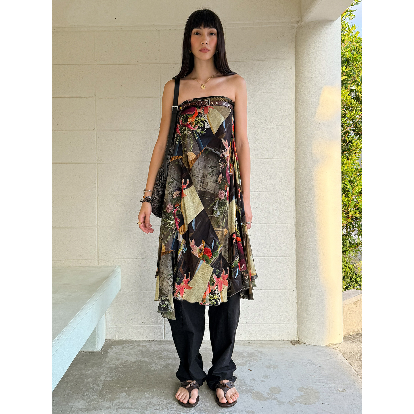 COTEMP 设计师品牌 25早秋新品 印花飘逸长裙 SOLSOL买手店