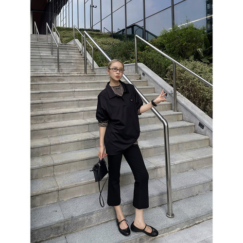 SOLSOL买手店OIIORIRI设计师品牌24秋冬新款罗马七分裤24AWPTO68