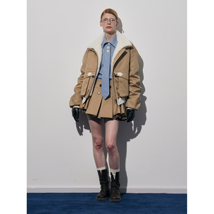 SOLSOL买手店 配羊毛领夹克 4MILE 设计师品牌25秋冬新品