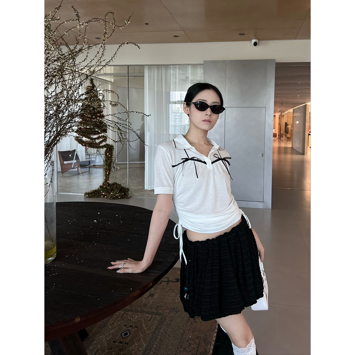 SOLSOL买手店ANDERSSON BELL  25早春新品 设计师品牌 抽褶上衣