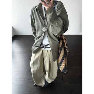 RECTO 设计师品牌 25春夏新款 复古格子衬衫  SOLSOL买手店