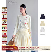 T恤SOLSOL SHORT 滑雪熊印花速干 SENTENCE 纯棉长袖 26早春新品