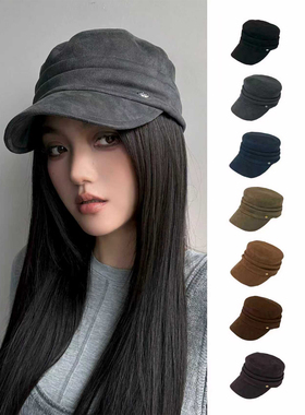 SOUL HUG 设计师 25秋冬新品 复古麂皮绒马术帽 SOLSOL买手店