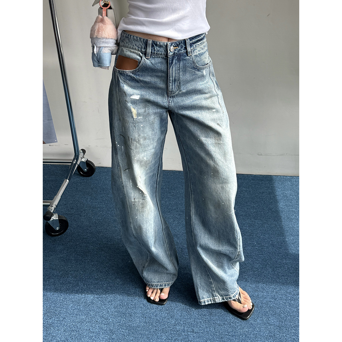 EVA OUXIU 设计师品牌 25春夏 牛仔裤 SOLSOL买手店