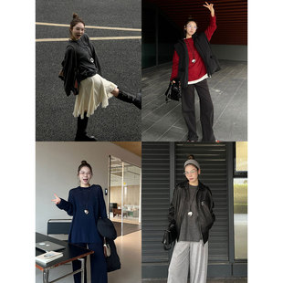 超柔羊毛套头衫 SOLSOL买手店 24秋冬新品 IF设计师品牌 MAKE