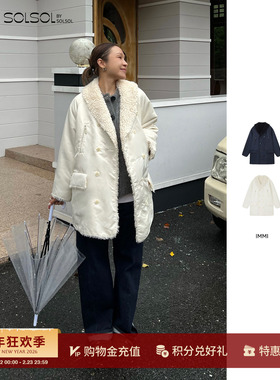 IMMI 设计师品牌25秋冬新品双排扣青果领夹克外套SOLSOL买手店