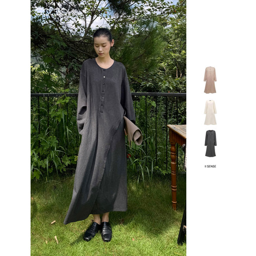 II SENSE 设计师品牌 25早秋新品 真丝轻松衬衫裙 SOLSOL买手店