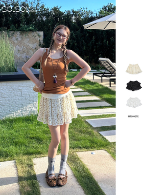 M1DNOTE 设计师品牌 25早秋新品 波点/碎花短裙(裤) SOLSOL买手店