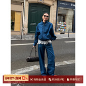 牛仔裤 REFOUND SOLSOL 26春夏新品 普鲁士蓝短外套 TEN 设计师