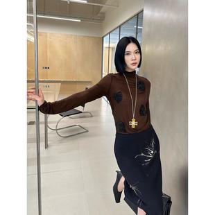 手工缝花打底衫 SOLSOL买手店 设计师品牌 WEI24秋冬新款 JACQUES