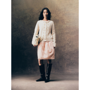 羊毛 25早秋新品 设计师品牌 真丝泡泡半裙SOLSOL买手店 SENSE