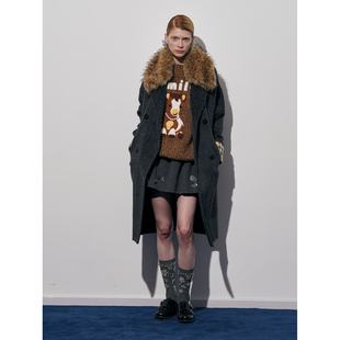 SOLSOL买手店 宽松套头珍珠小马毛衣 4MILE 设计师品牌25秋冬新品