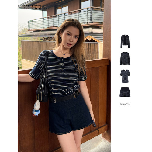 DEEPMOSS涟漪羊毛上衣/短袖/短裤