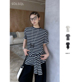 子解构上衣 MAKE SOLSOL 25春夏新品 三穿袖 设计师品牌