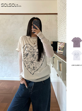 LOW CLASSIC LC 设计师品牌 26春夏新品 Lc印章图案T恤 SOLSOL