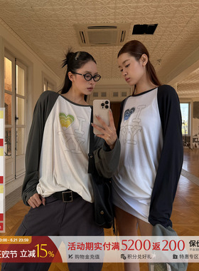 OPEN YY 设计师品牌 26早春新品 我爱YY插肩袖T恤 SOLSOL买手店