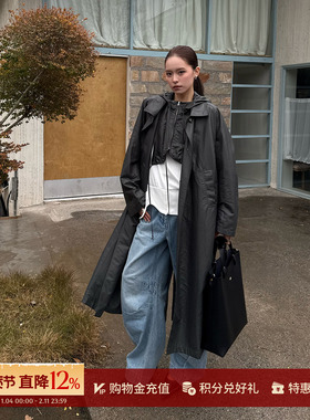 YCH 设计师品牌 26早春新款 可拆卸连帽休闲风衣 SOLSOL买手店