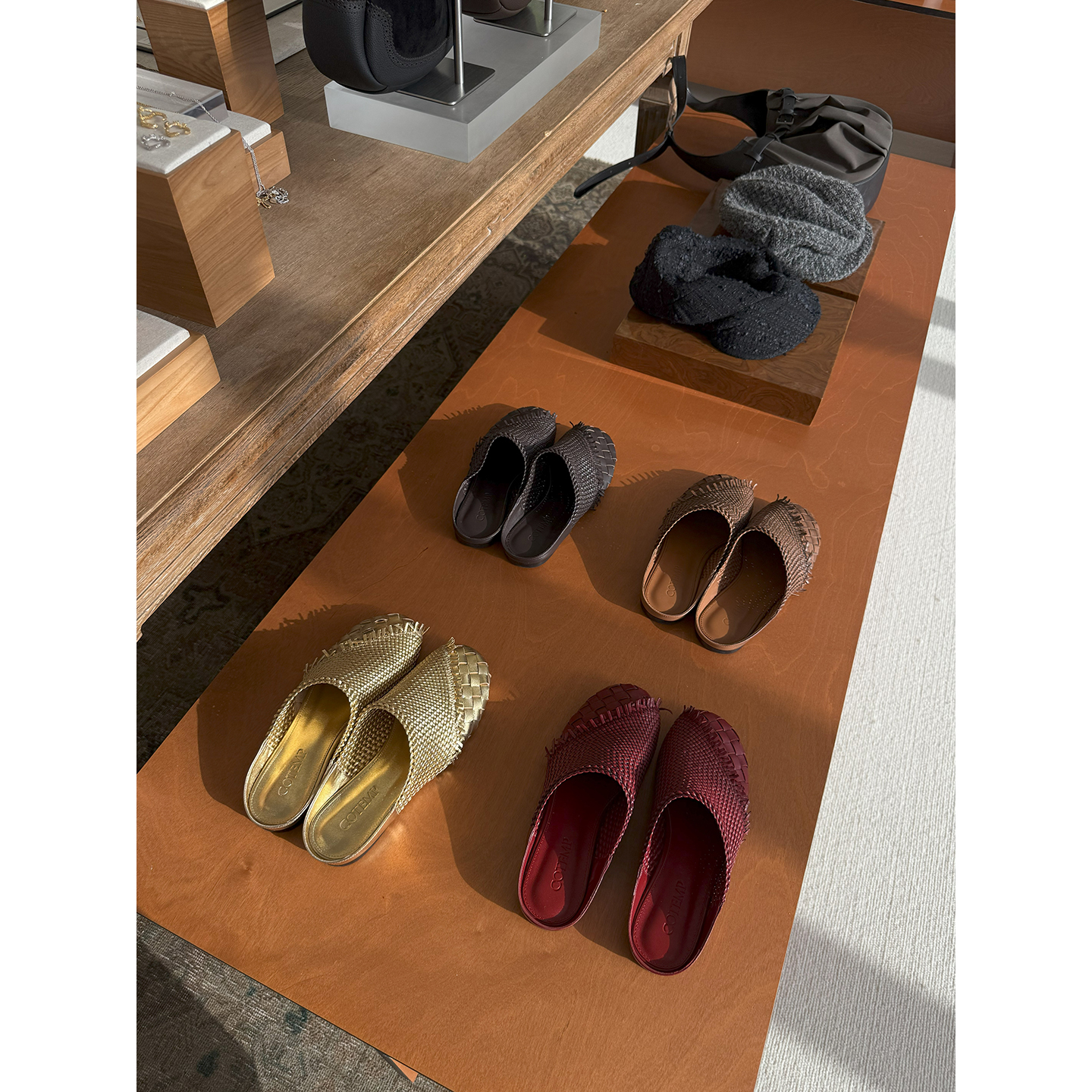 COTEMP 设计师品牌 25早秋新品 编织平底船鞋  SOLSOL买手店