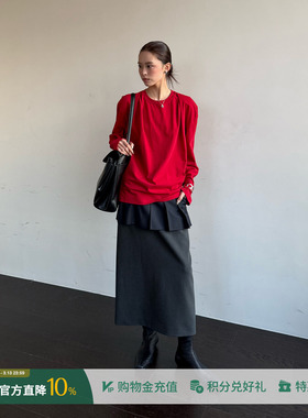 YOEYYOU 设计师品牌26春夏新品复古层叠撞色半裙 SOLSOL买手店