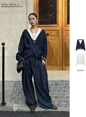 【现货】DEEPMOSS 设计师品牌26春夏新款空气感交织上衣 SOLSOL