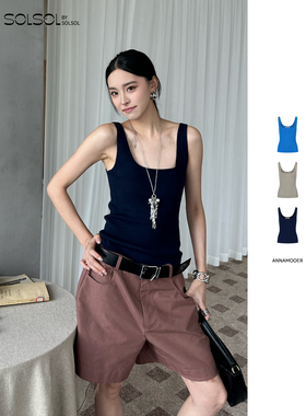 ANNAMOOER 设计师品牌 25早秋新品 针织背心 SOLSOL买手店