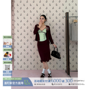 鼓波撞色针织吊带 26春夏新款 SOLSOL买手店 设计师品牌 WMWM