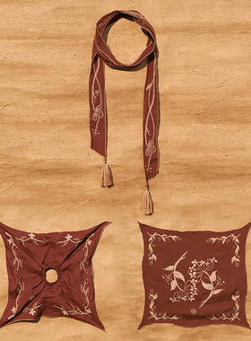 MONSECRET 25春夏新品 流浪包挂无尽夏飘带发饰漫游包丝巾 SOLSOL