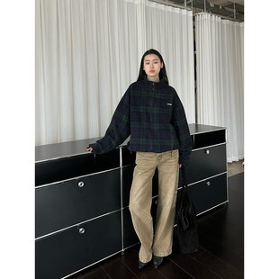 摇粒绒格纹拉链夹克 25秋冬新品 SOLSOL买手店 设计师品牌 ETHOR