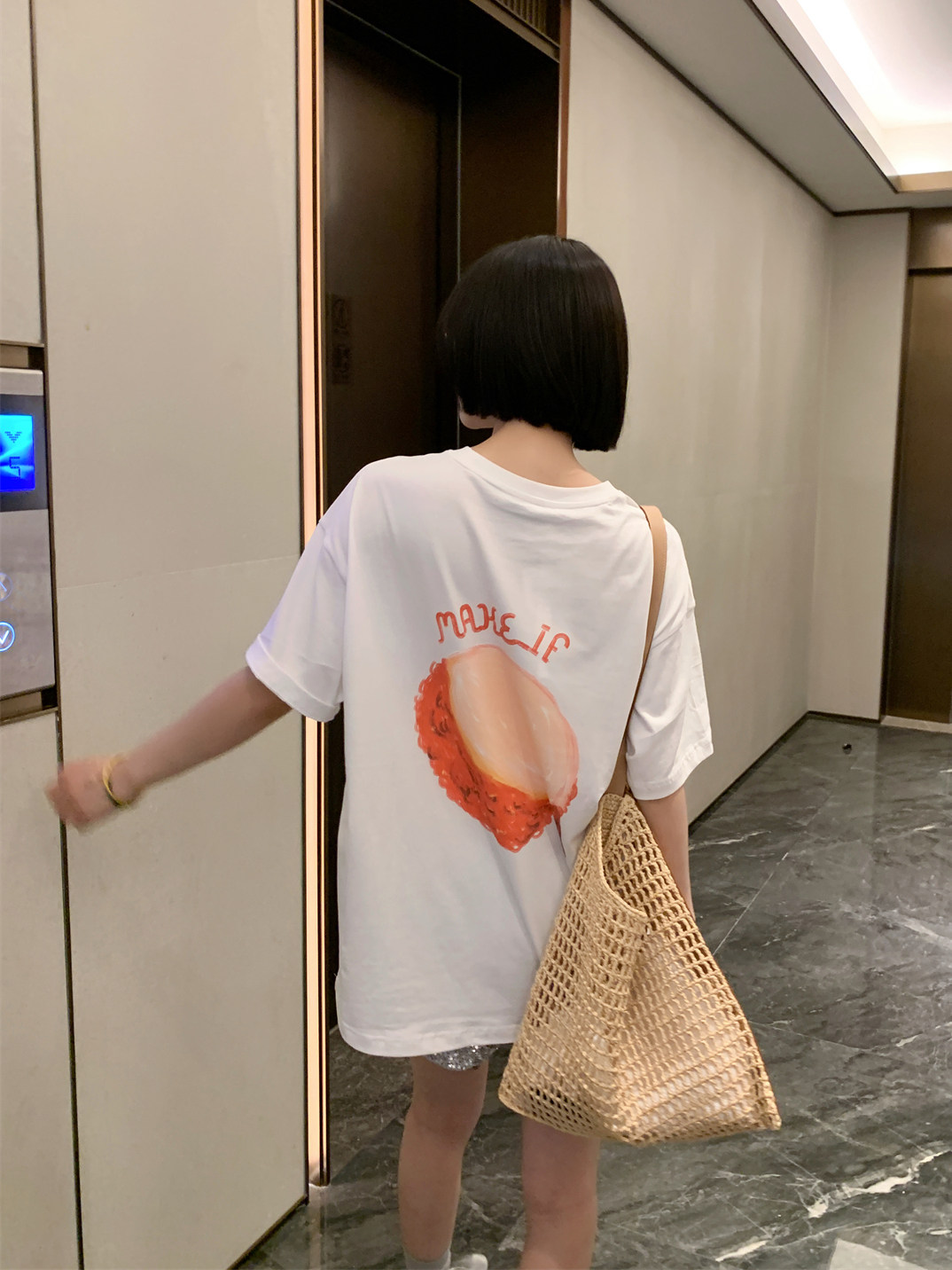 SOLSOL买手店 MAKE IF设计师品牌 24春夏新款 夏季水果T恤,女装/女士精品,T恤,淘宝优惠券,粉丝福利购,淘宝优惠卷