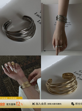 SOUL HUG 设计师品牌 25春夏新品 线圈手镯 SOLSOL买手店