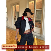 26春夏新品 CNLEEWEI 设计师品牌 立领茧型牛仔外套SOLSOL买手店