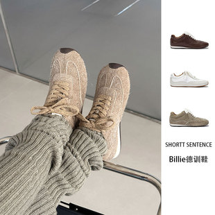 SOLSOL买手店 SHORT SENTENCE设计师品牌24秋冬新品Billie德训鞋
