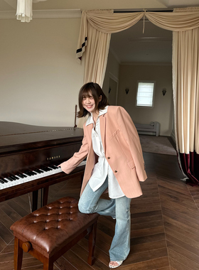 RECTO 设计师品牌 25春夏新款 宽松单排扣西装外套  SOLSOL买手店