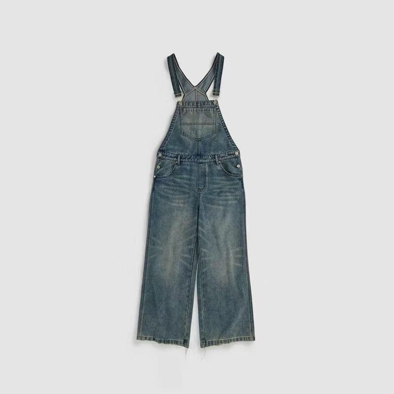 SHORT SENTENCE 设计师 25春夏宽松廓形牛仔连身裤 SOLSOL买手店