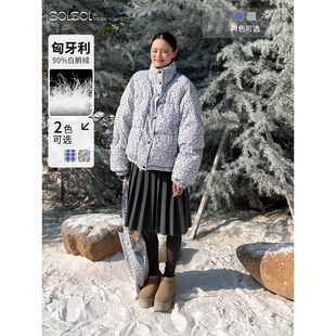 HAVVIND 保暖哥德堡匈牙利进口鹅绒服外套SOLSOL 设计师25秋冬新款