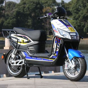 新款大牛电动车72V电摩外卖成人大功率长续航锂电高速电动摩托车