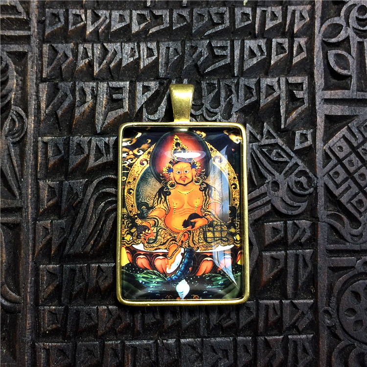 五路纯铜尼泊尔藏式民族风黄财神