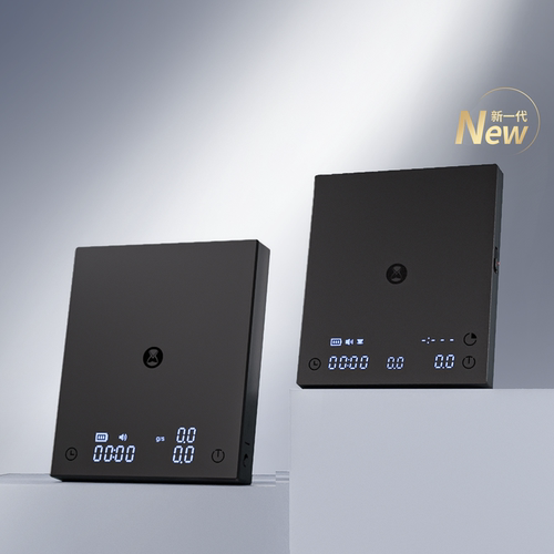 泰摩黑镜BASIC3咖啡电子秤计时