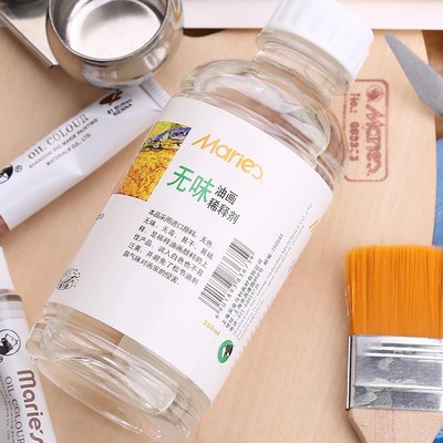 马利牌/无味油画稀释剂C36500 油画稀释剂/塑料瓶装 500ML 稀释剂