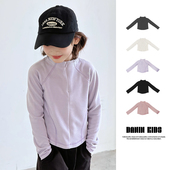 半拉链300g真德绒自发热上衣儿童长袖 嗒囜 轻复古运动通款 卫衣