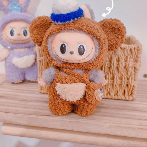 labubu娃衣拉布布搪胶衣服娃衣