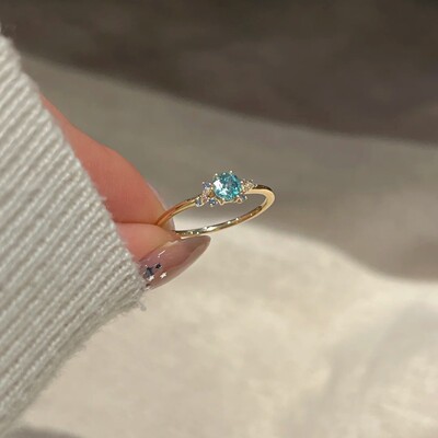 小红书爆款亚特兰蒂斯戒指女时尚百搭小众戒高级感贵气一件代发