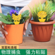 双面黄色粘虫板强力诱虫纸贴黏小黑飞虫蝇蜂诱捕器园艺防虫片粘板