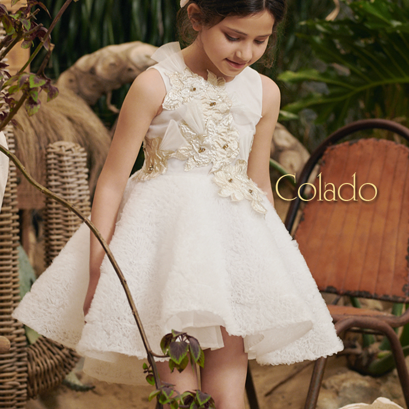 Colado礼服宝宝儿童模特走秀