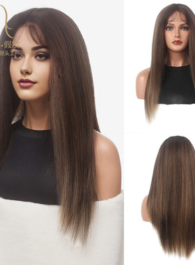 t swiss lace wig yaki african small lace wig full head set l